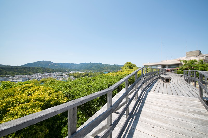 山上館狼煙山遊園からの景色