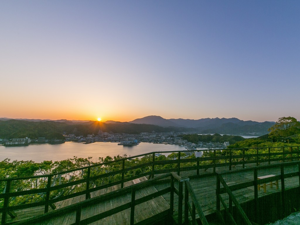 山上館展望台