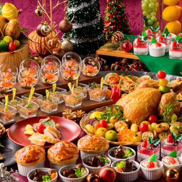 【12/6～12/25限定】今年は浦島でクリスマスバイキング＆鮪解体ショー【飲み放題付】1泊夕朝食プラン