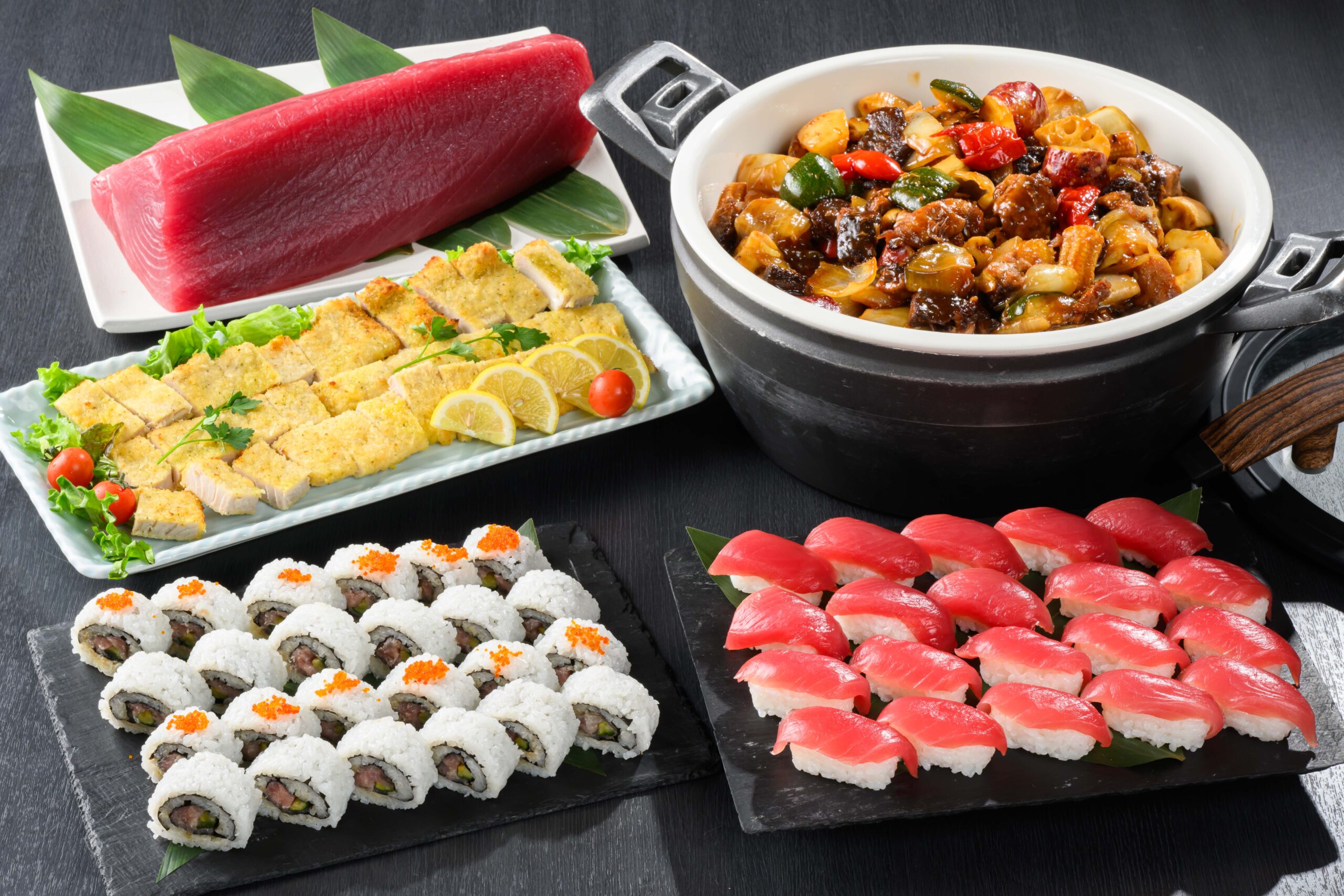【なぎさ館】昭和レトロな雰囲気で賑やかに「和DINING 祭」生鮪＆屋台料理バイキング【飲み放題付】