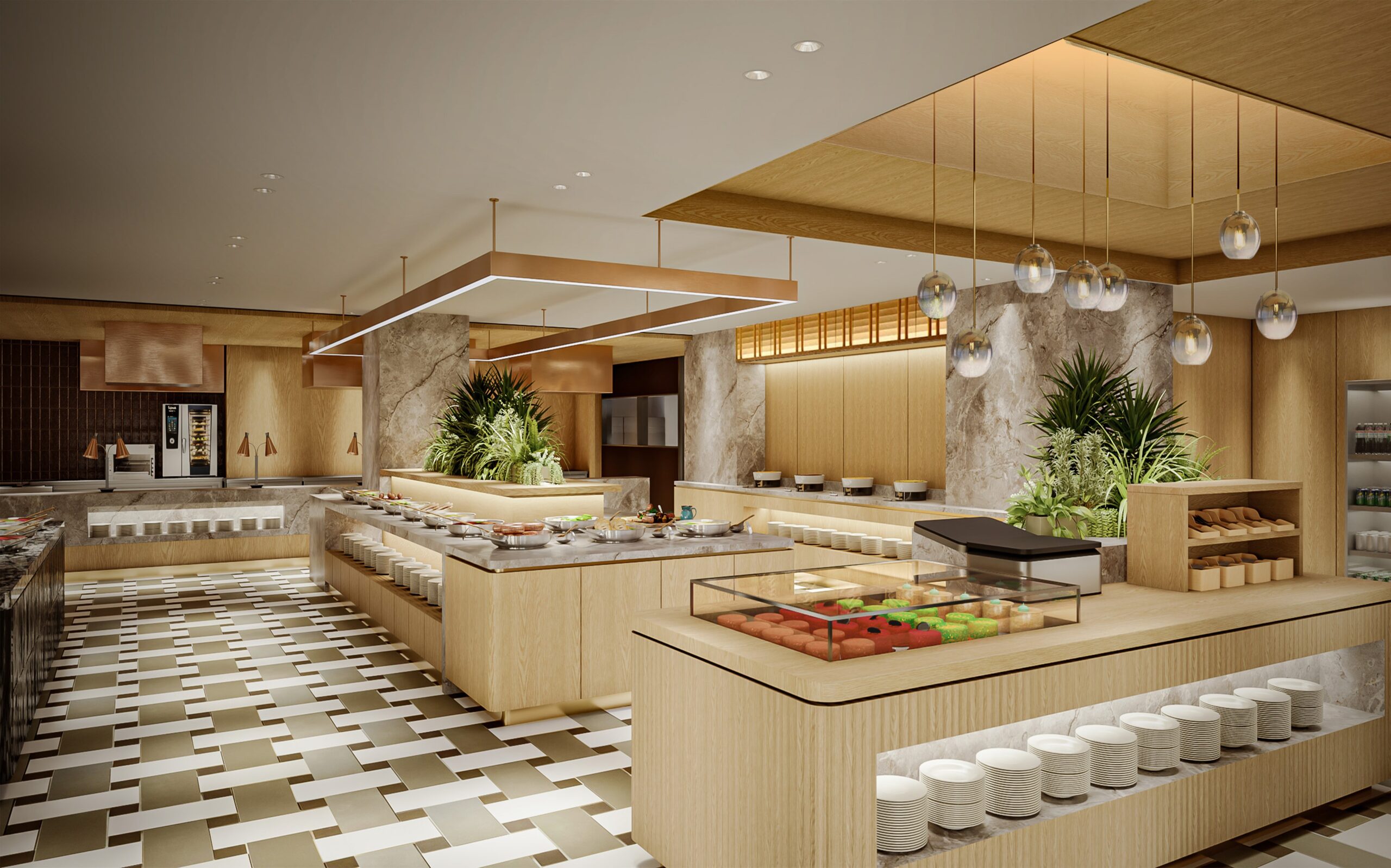 職人が目の前で握る勝浦産の生マグロの握りや、シェフ特製の低温調理ステーキなど多彩なお料理をご用意(※画像はイメージです)