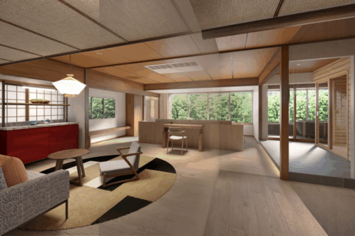 【リニューアル部屋】森と川を望むプライベートサウナ＆源泉かけ流し露天風呂付スイートでととのう癒しの休日/夕食は熊野牛会席