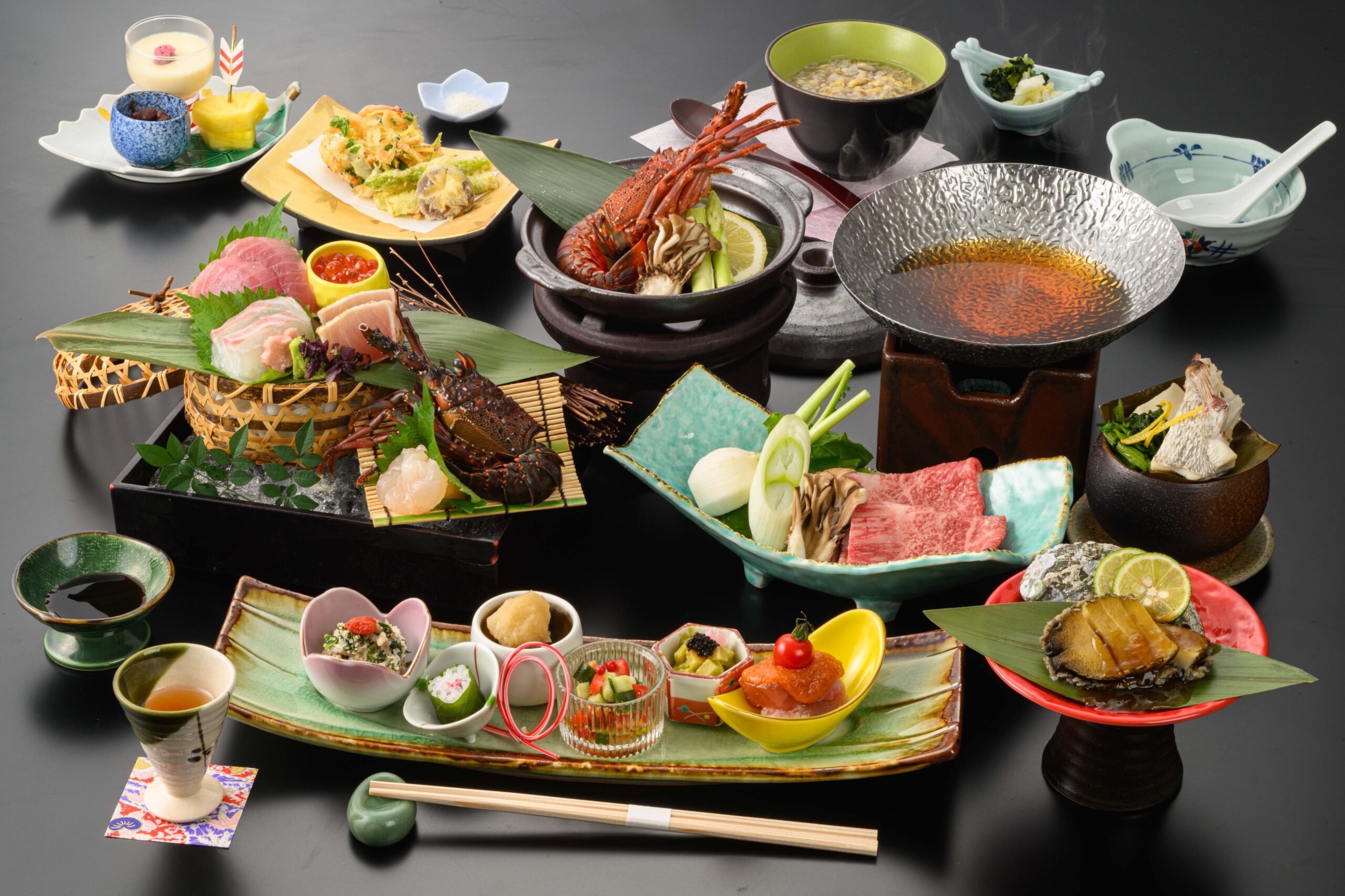 伊勢海老・鯨・鮑・熊野牛が味わえる♪紀州美味豪華会席プラン